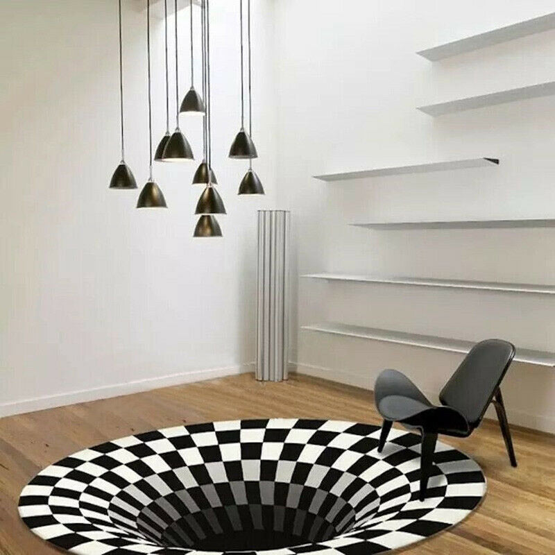Bottomless Hole Vortex Carpet - 3D Illusion Rug - NYCD LIFESTYLE