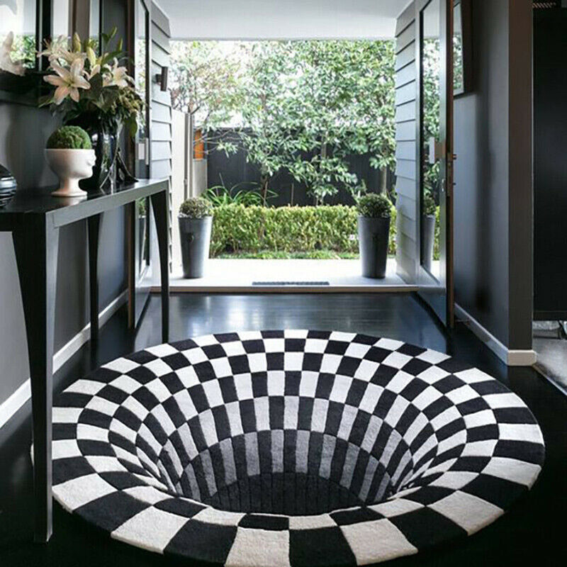 Bottomless Hole Vortex Carpet - 3D Illusion Rug - NYCD LIFESTYLE