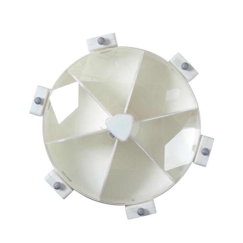 Wall-Mounted Grain Dispenser - 5 Compartments Dry Food Dispenser, - NYCD LIFESTYLE