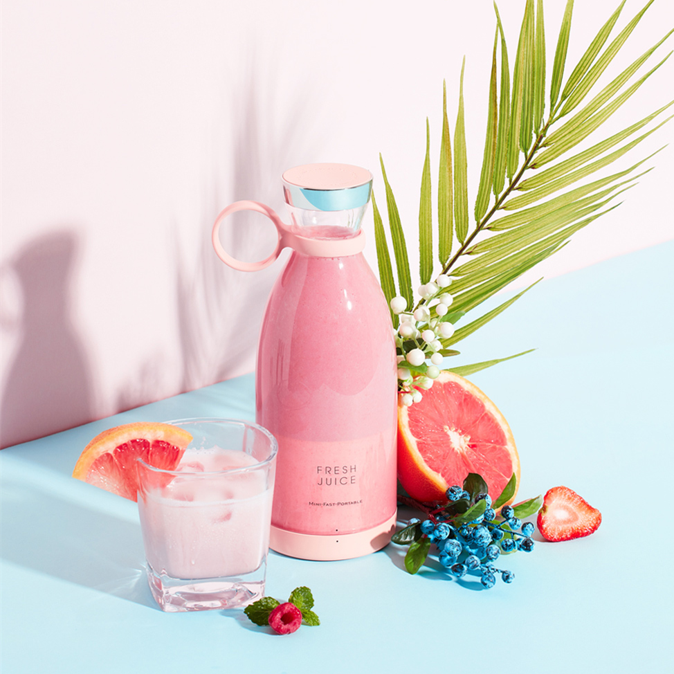 Rechargeable Electric Juicer Blender - 350ML - NYCD LIFESTYLE