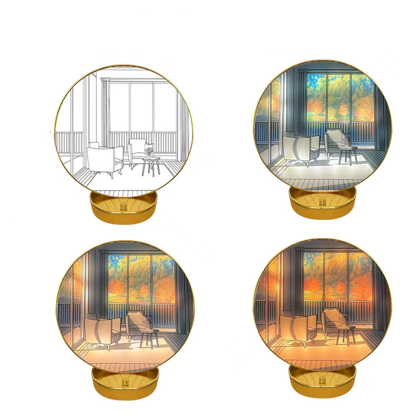 LED Painting Lamp - Decorative Light for Living Room and Bedroom - NYCD LIFESTYLE