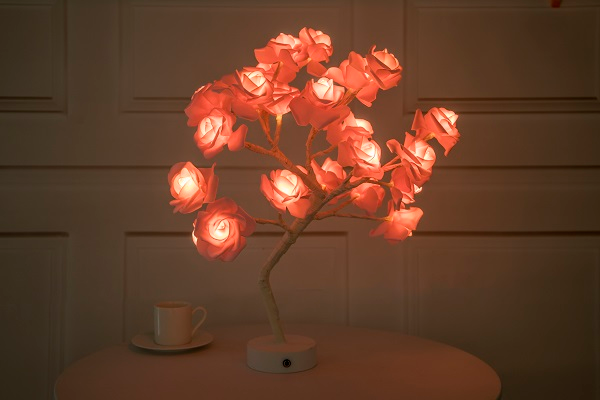 Rose Flower Lamp - USB/Battery Operated LED Table Lamp - NYCD LIFESTYLE