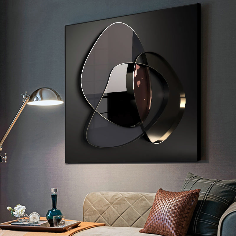 Modern Abstract 3D Metal Wall Art Canvas Painting - NYCD LIFESTYLE