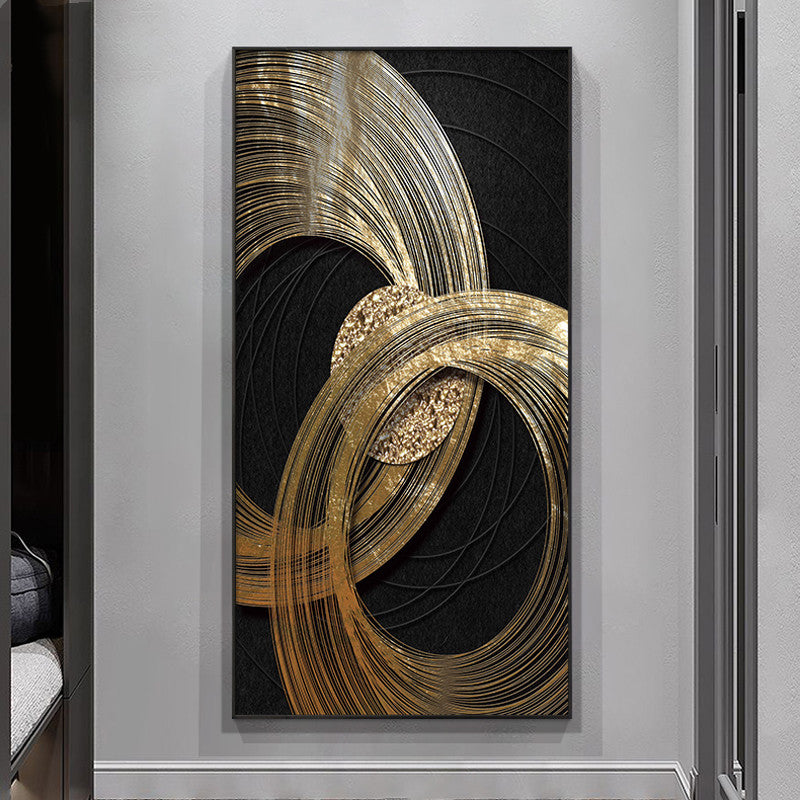 odern Abstract Geometric Wall Art Canvas Home Decor Painting - NYCD LIFESTYLE