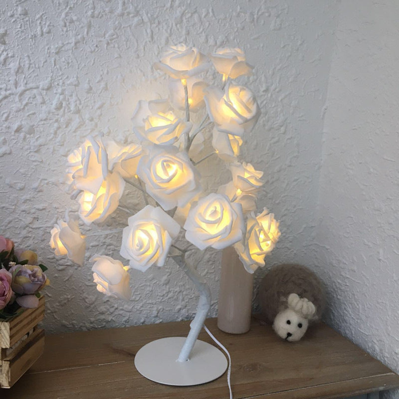 Rose Flower Lamp - USB/Battery Operated LED Table Lamp - NYCD LIFESTYLE