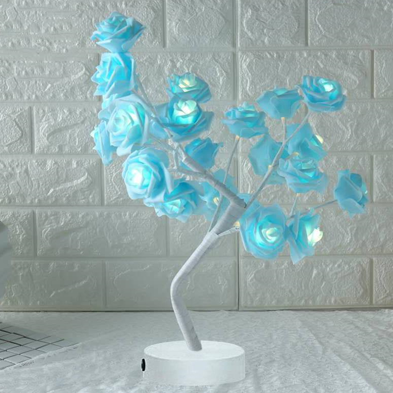 Rose Flower Lamp - USB/Battery Operated LED Table Lamp - NYCD LIFESTYLE