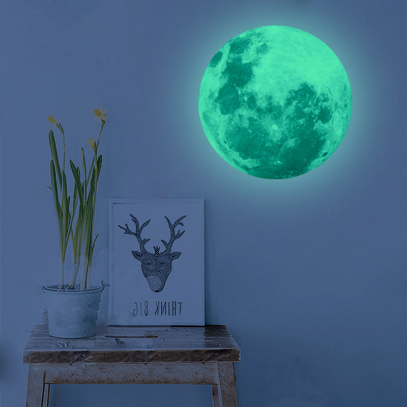 Luminous Lunar Wall Stickers - Environmental Recycling Theme - NYCD LIFESTYLE